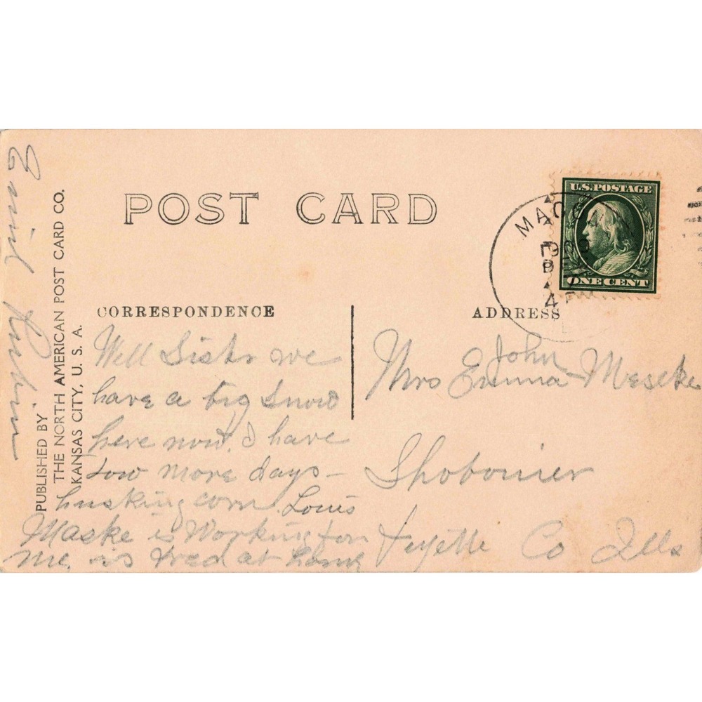 RPPC 1909 Crazy Snake Oklahoma OK Settlers Native American Real Photo Postcard - Picture 2 of 2